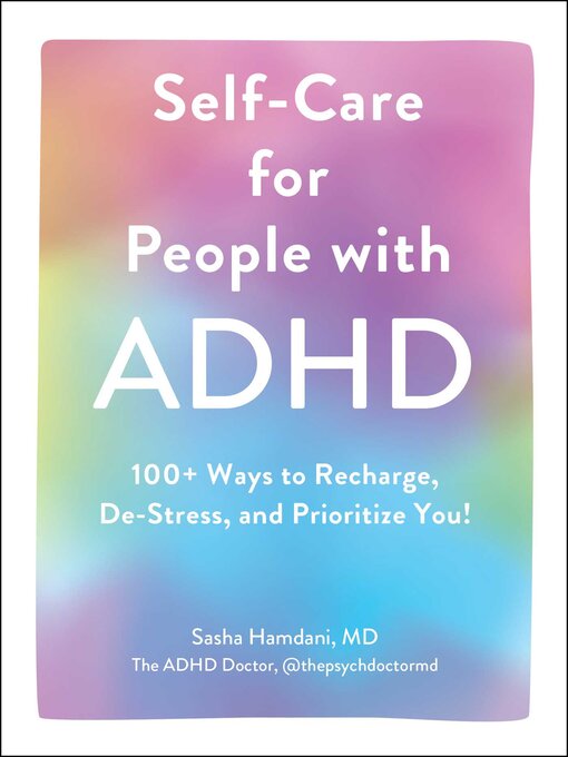 Title details for Self-Care for People with ADHD by Sasha Hamdani - Wait list